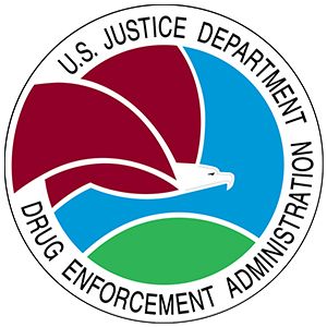 U.S. Justice Department Drug Enforcement Administration Logo